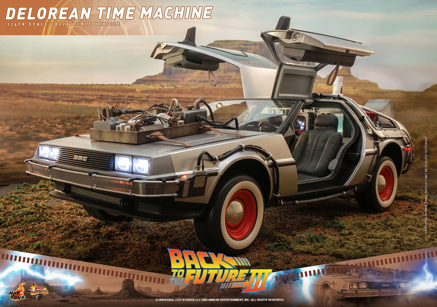 Back to the Future Part III - DeLorean Time Machine image 3