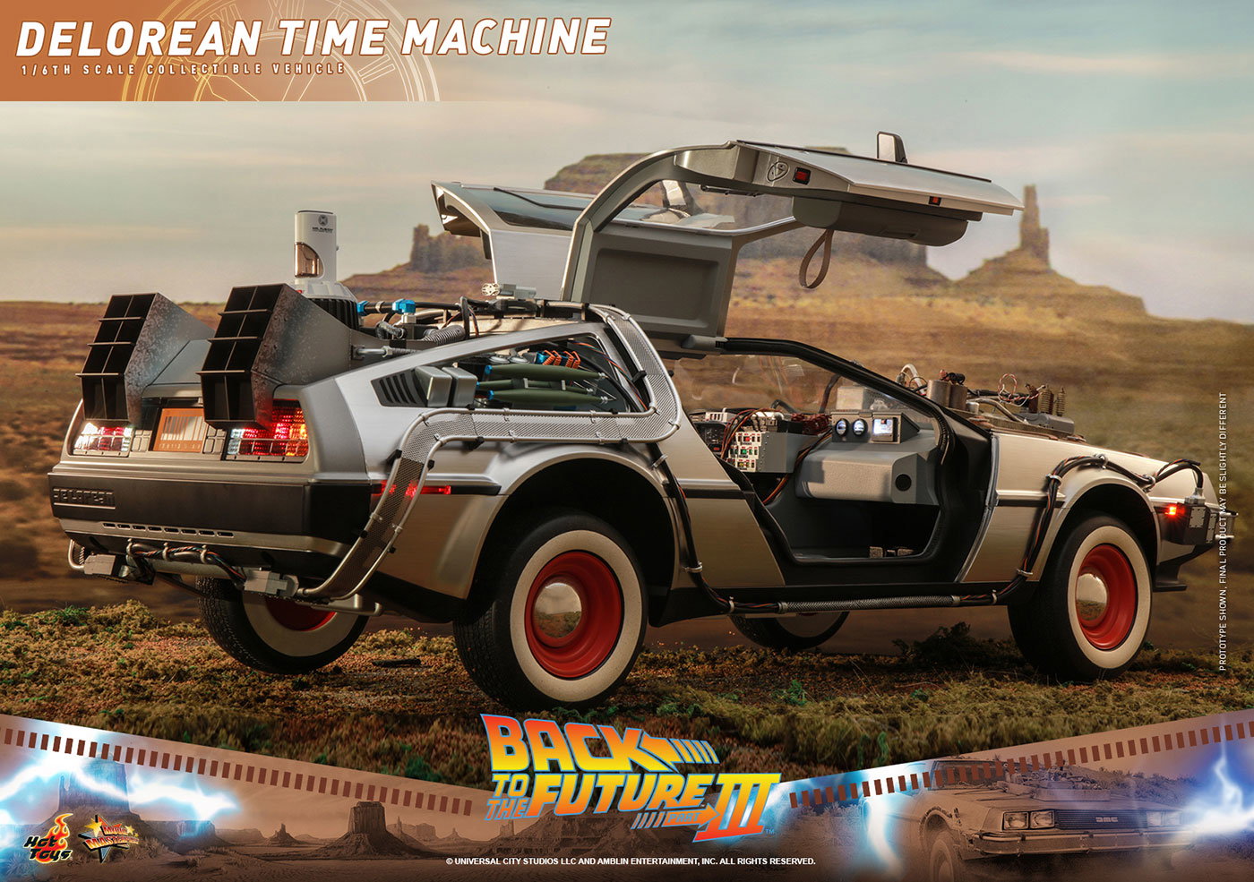 Back to the Future Part III - DeLorean Time Machine image 4
