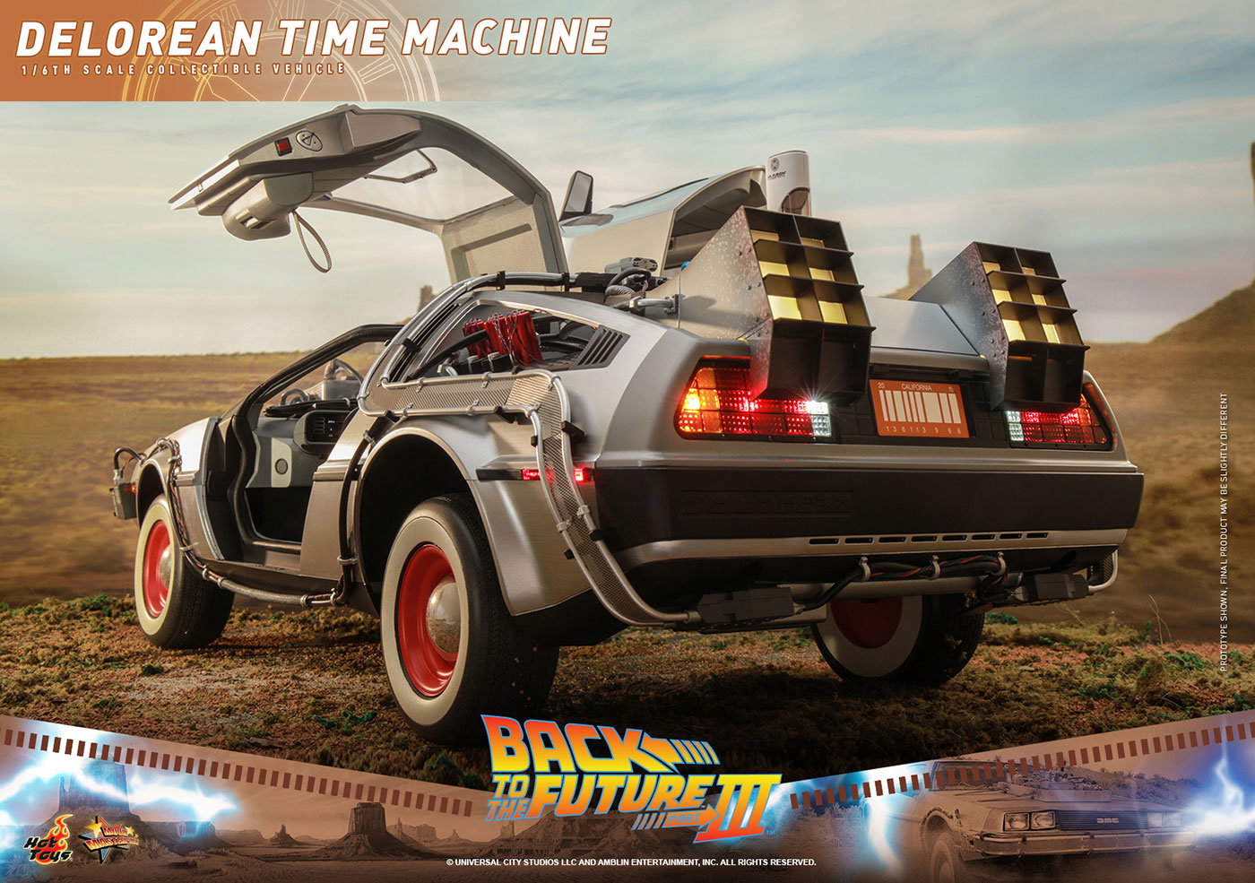 Back to the Future Part III - DeLorean Time Machine image 5