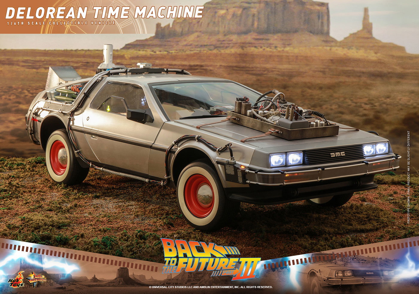 Back to the Future Part III - DeLorean Time Machine image 6