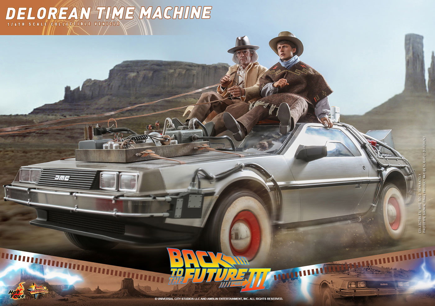 Back to the Future Part III - DeLorean Time Machine image 8