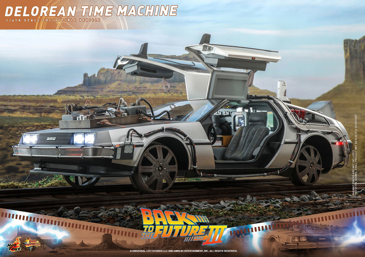 Back to the Future Part III - DeLorean Time Machine image 9