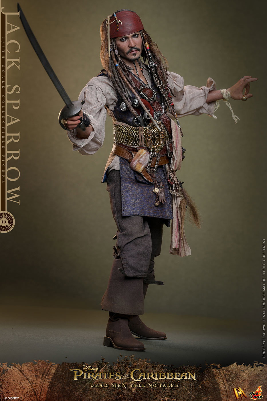 Pirates of the Caribbean / Dead Men Tell No Tales - Jack Sparrow 2.0 image 6