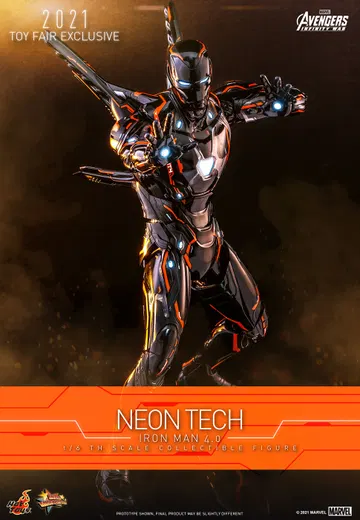 Avengers: Infinity War - Mark 50 (Neon Tech / Orange Version)