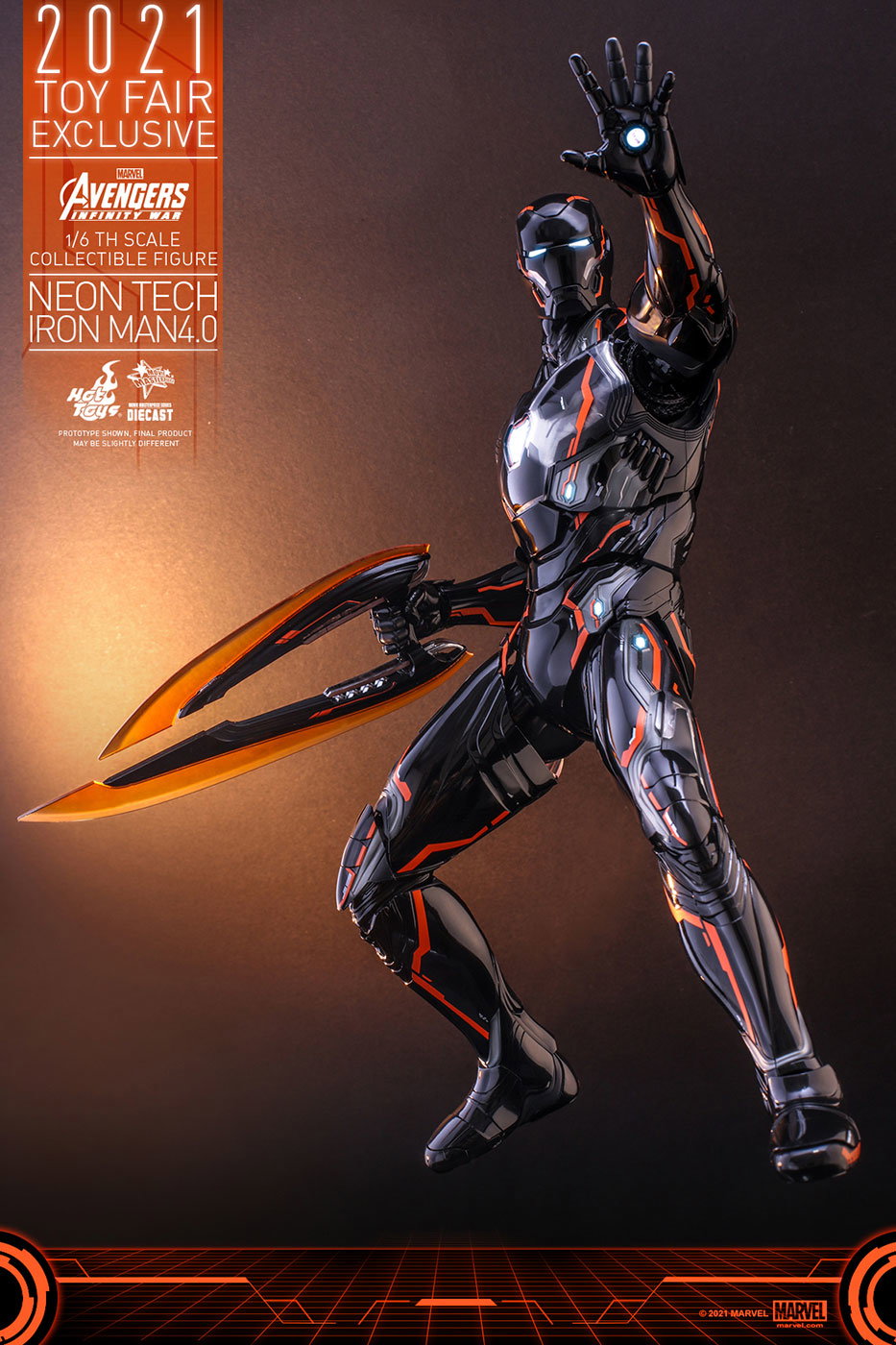 Avengers: Infinity War - Mark 50 (Neon Tech / Orange Version) image 10
