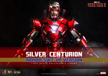 Iron Man 3 - Silver Centurion (Armor Suit Up Version)