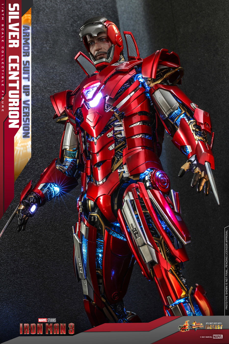 Iron Man 3 - Silver Centurion (Armor Suit Up Version) image 10