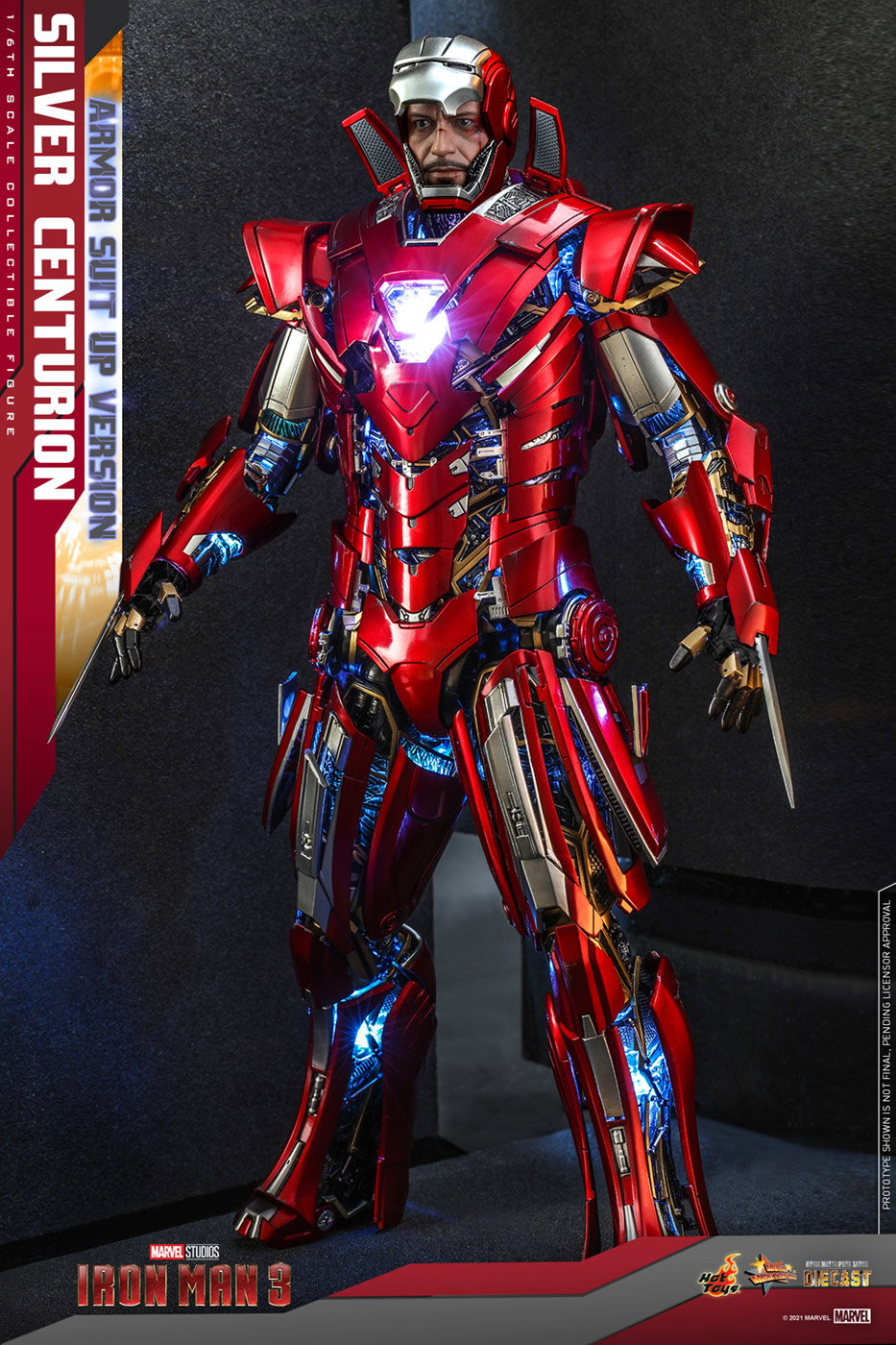 Iron Man 3 - Silver Centurion (Armor Suit Up Version) image 2