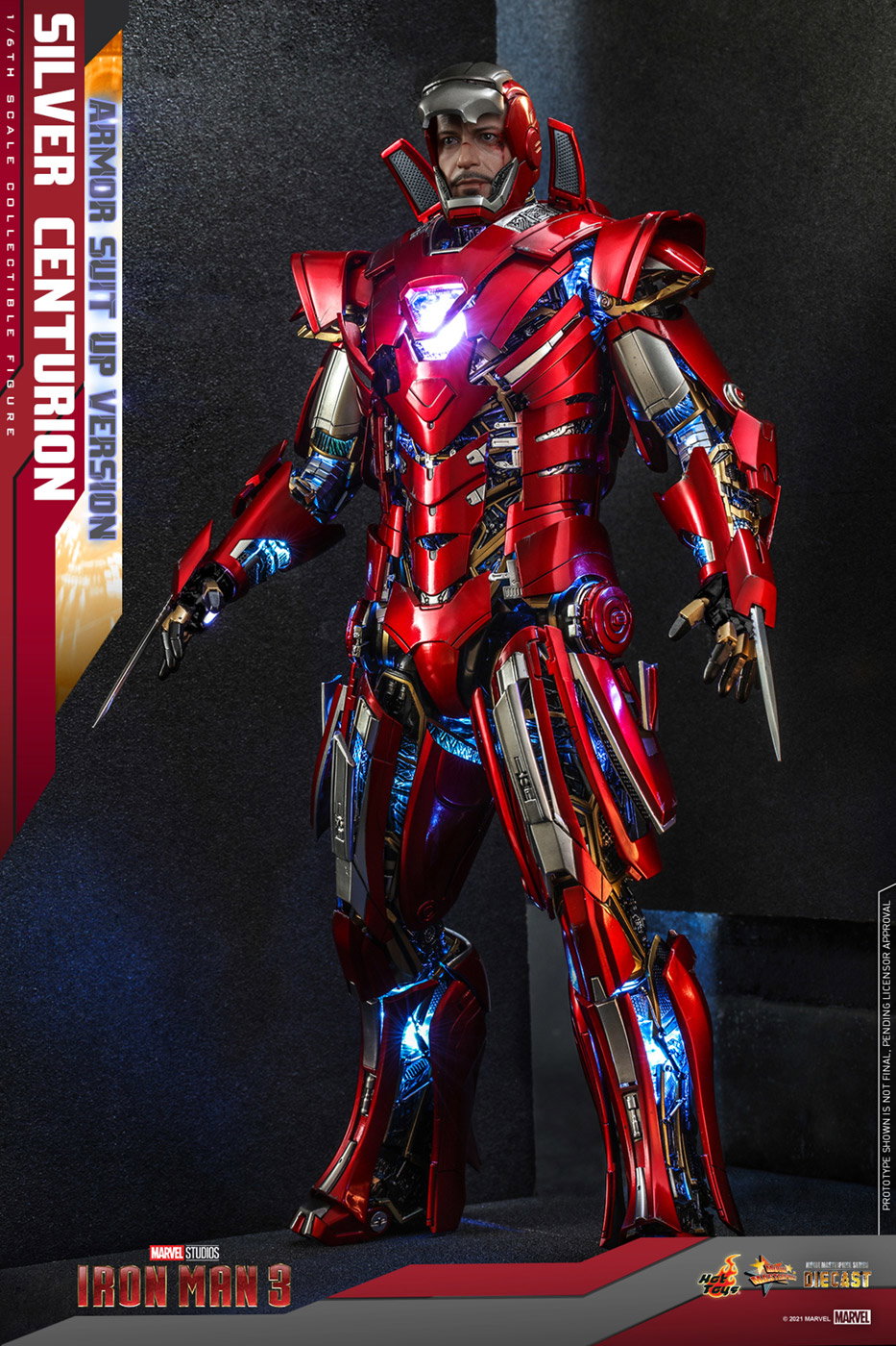 Iron Man 3 - Silver Centurion (Armor Suit Up Version) image 3