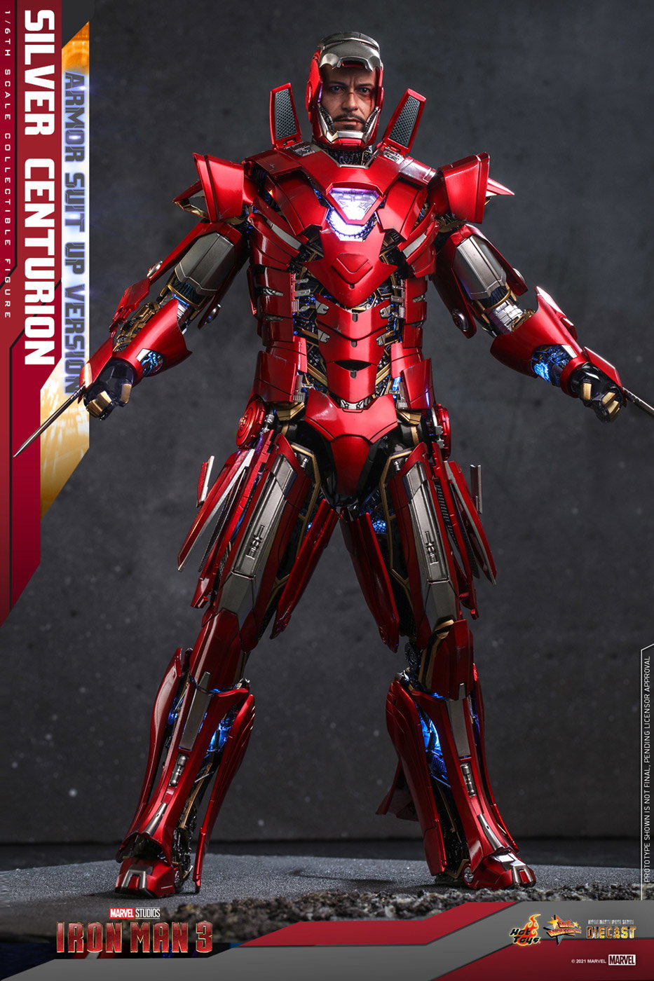 Iron Man 3 - Silver Centurion (Armor Suit Up Version) image 4