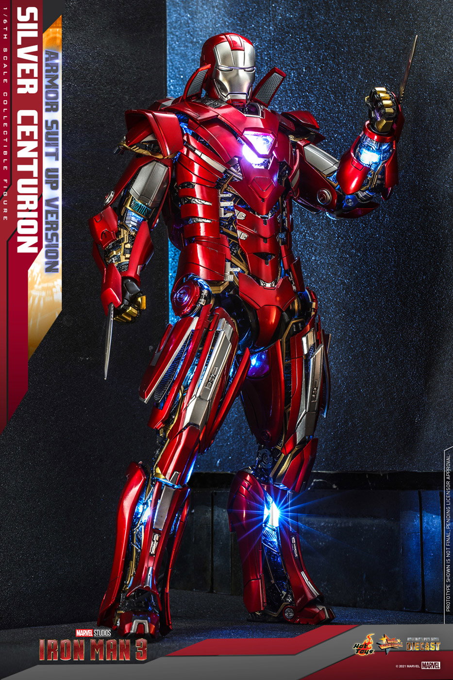 Iron Man 3 - Silver Centurion (Armor Suit Up Version) image 5