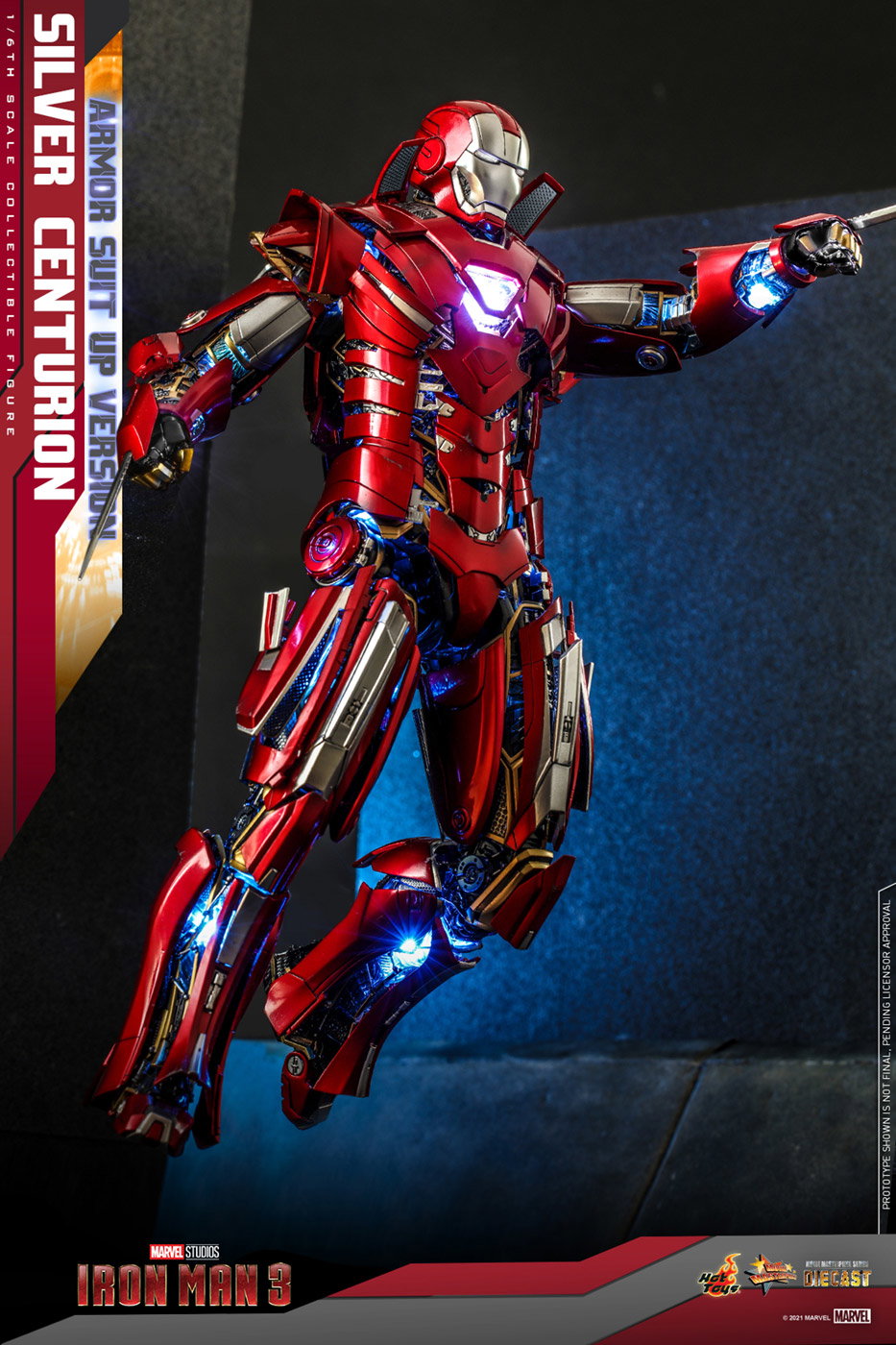 Iron Man 3 - Silver Centurion (Armor Suit Up Version) image 6