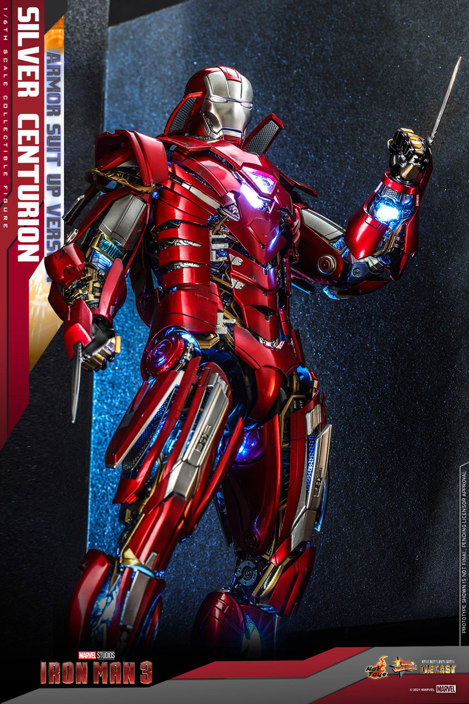 Iron Man 3 - Silver Centurion (Armor Suit Up Version) image 8