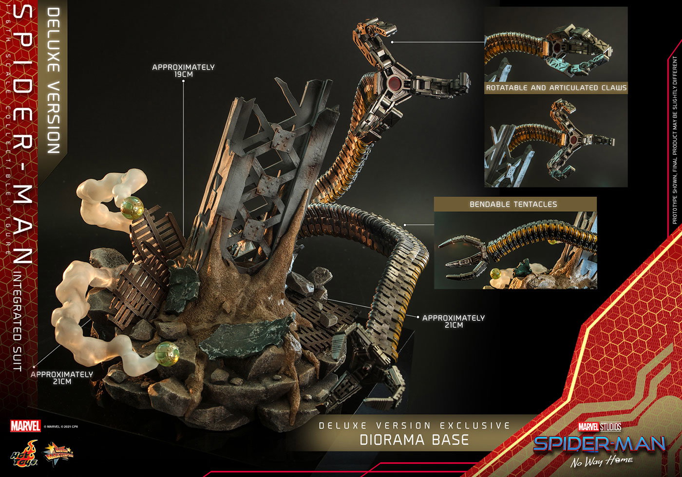 Spider-Man: No Way Home - Spider-Man (Integrated Suit Version) [With Bonus Accessories] image 3