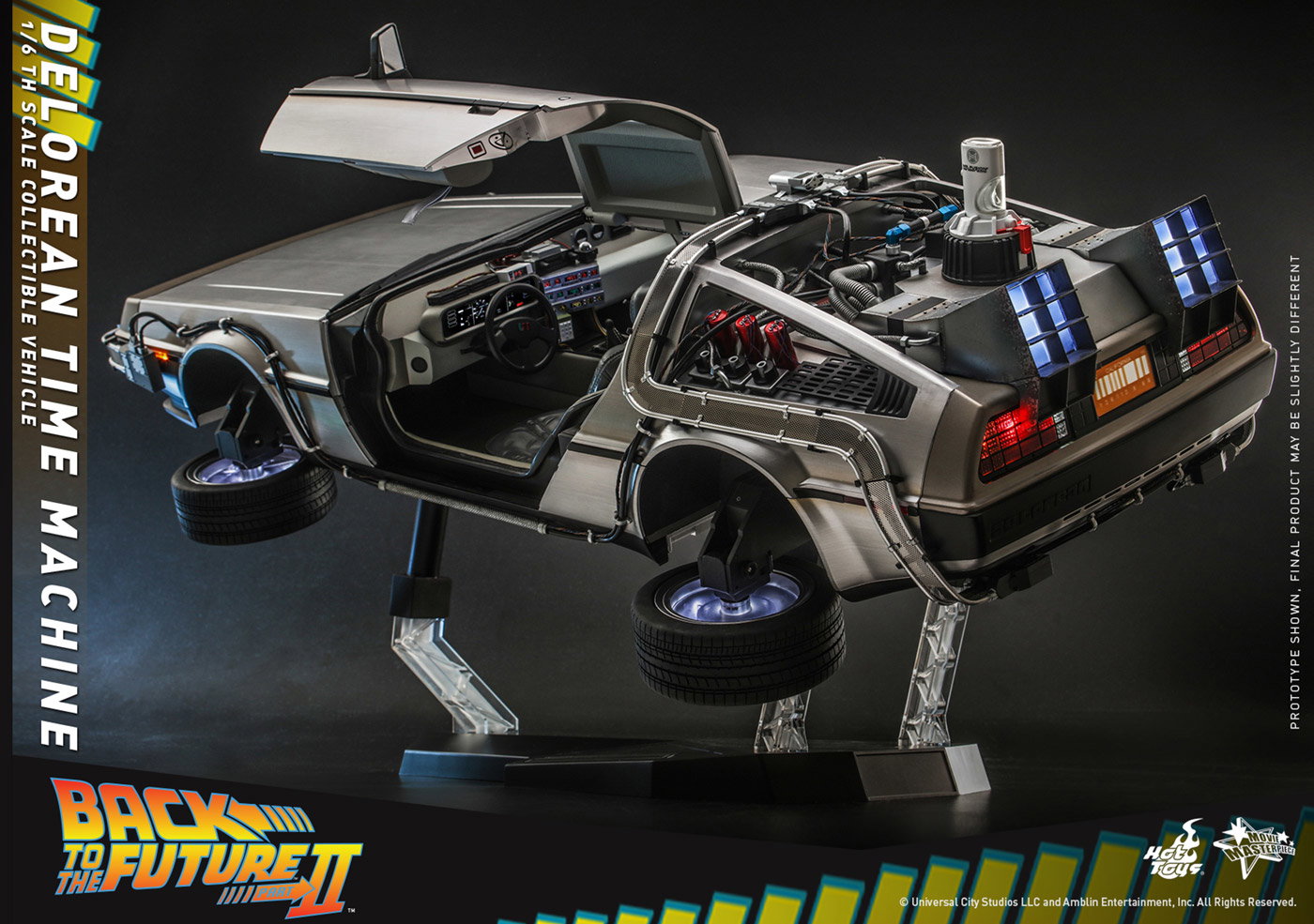 Back to the Future Part II - DeLorean Time Machine image 7