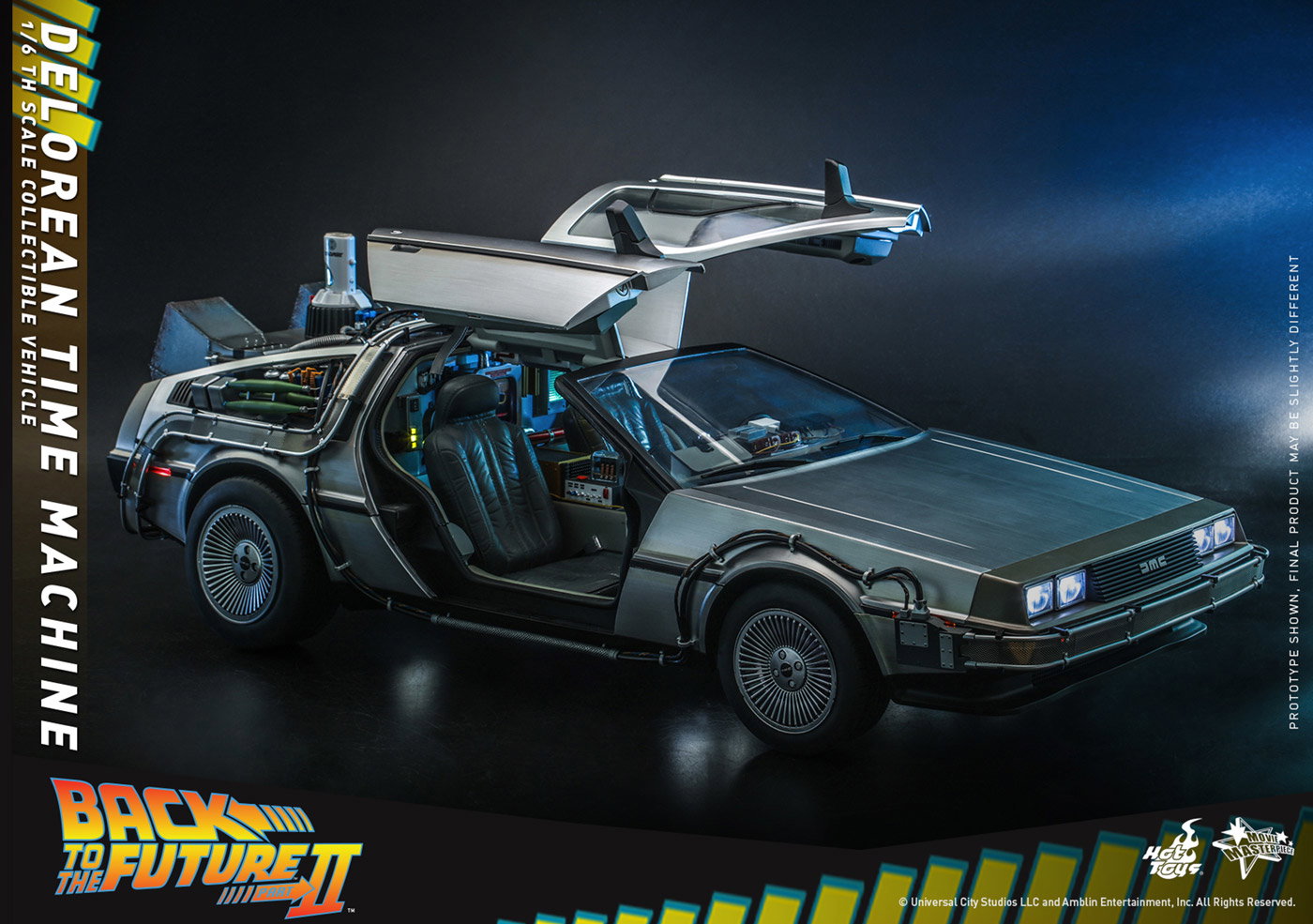 Back to the Future Part II - DeLorean Time Machine image 8
