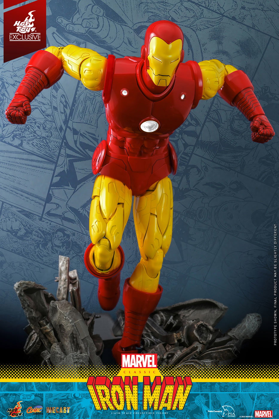 Marvel Comics - Iron Man (Classic Version) [With Bonus Accessory] image 10