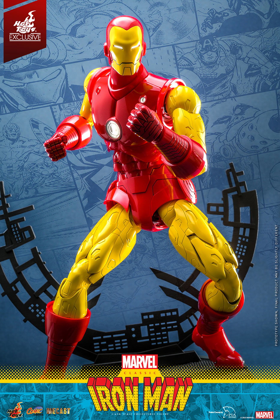 Marvel Comics - Iron Man (Classic Version) [With Bonus Accessory] image 7