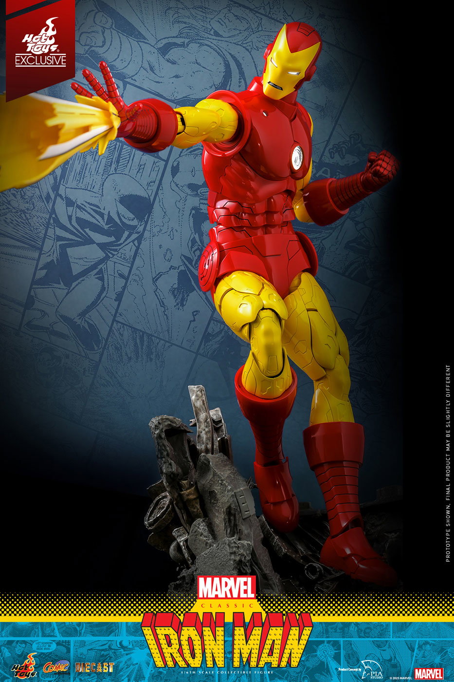 Marvel Comics - Iron Man (Classic Version) [With Bonus Accessory] image 8