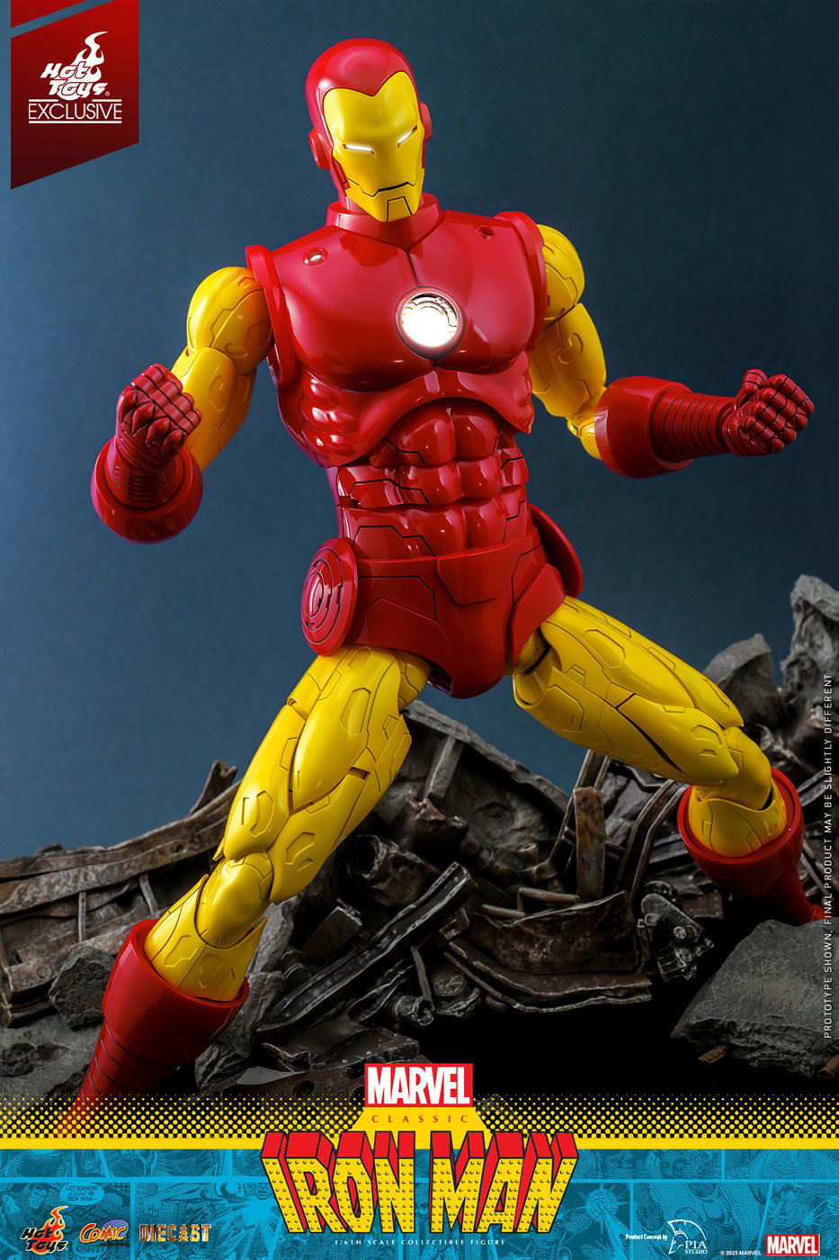 Marvel Comics - Iron Man (Classic Version) [With Bonus Accessory] image 9