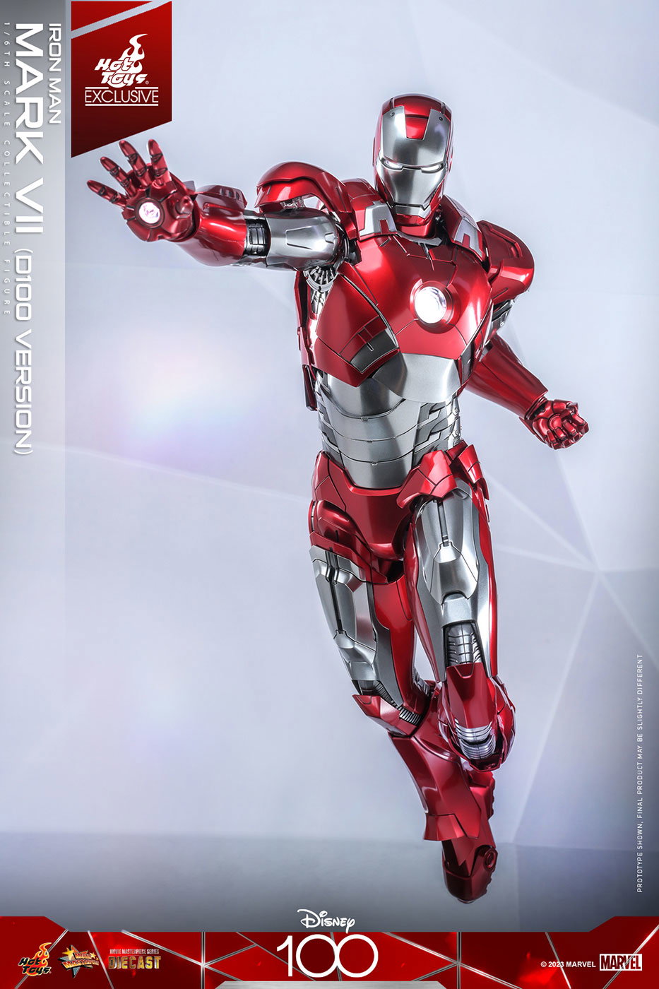 Disney 100 - Iron Man Mark 7 (Platinum Color) image 10