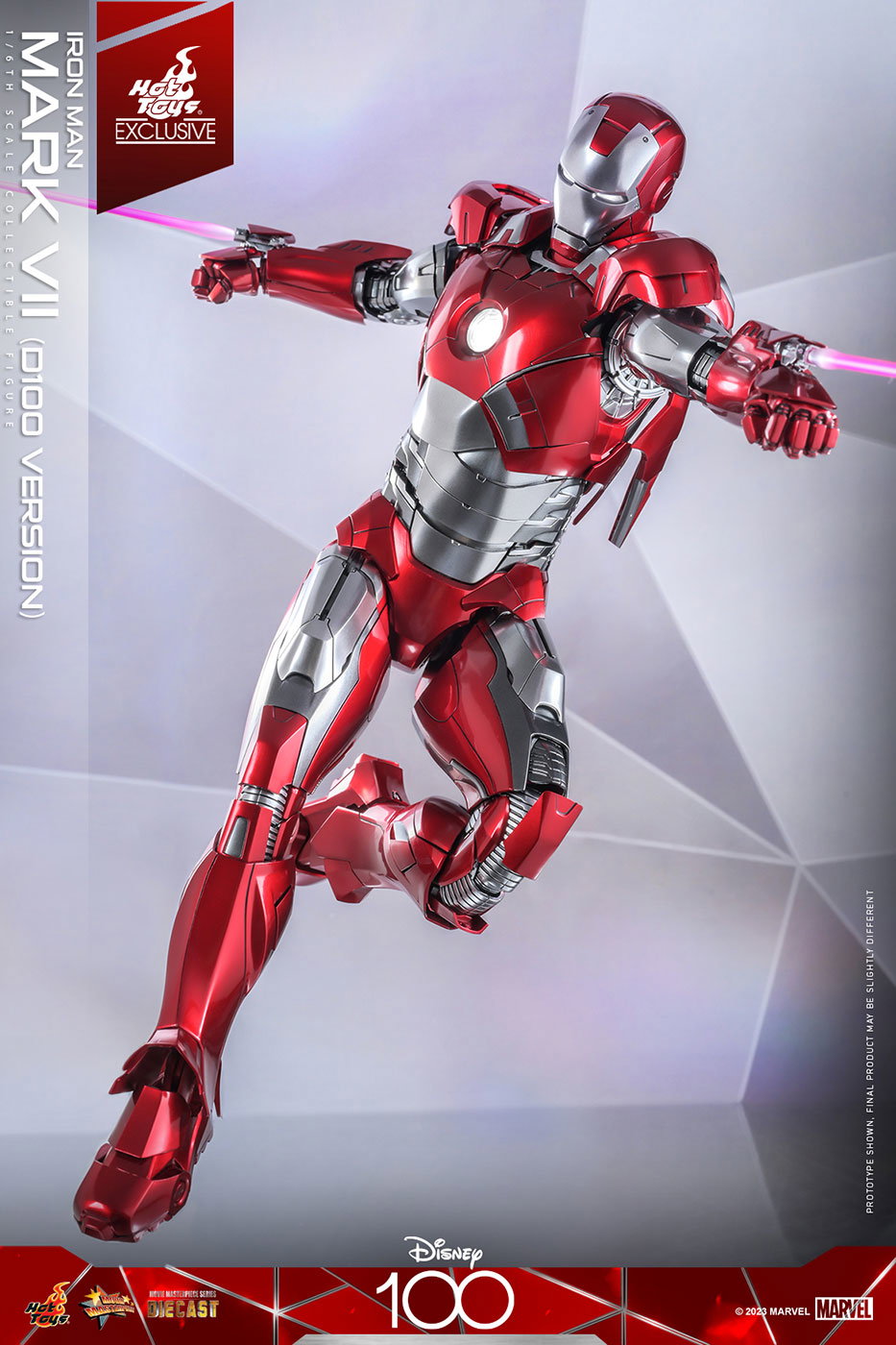 Disney 100 - Iron Man Mark 7 (Platinum Color) image 8