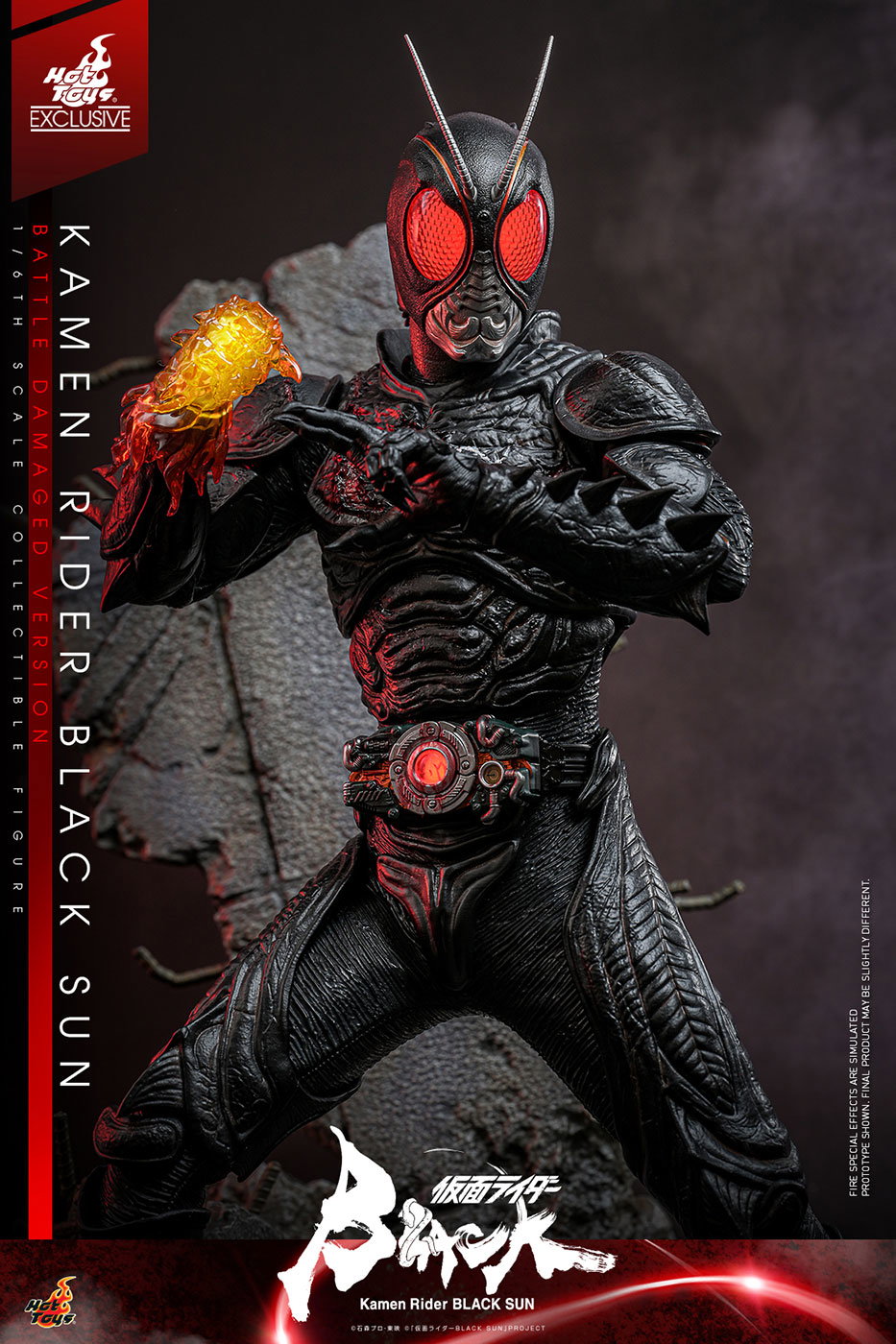 KAMEN RIDER BLACK SUN - KAMEN RIDER BLACK SUN (Battle Damaged Version) image 2