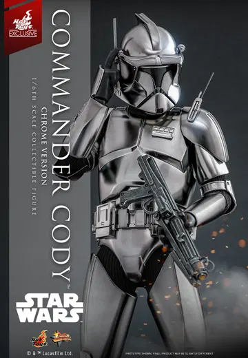 Star Wars / Episode III Revenge of the Sith - Commander Cody (Chrome Version)