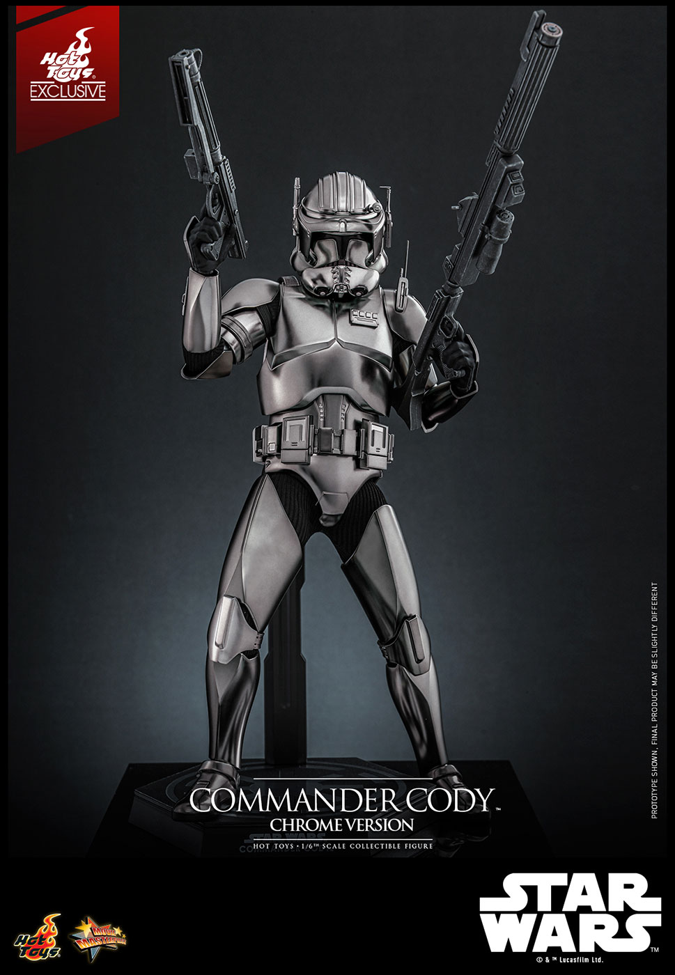 Star Wars / Episode III Revenge of the Sith - Commander Cody (Chrome Version) image 10