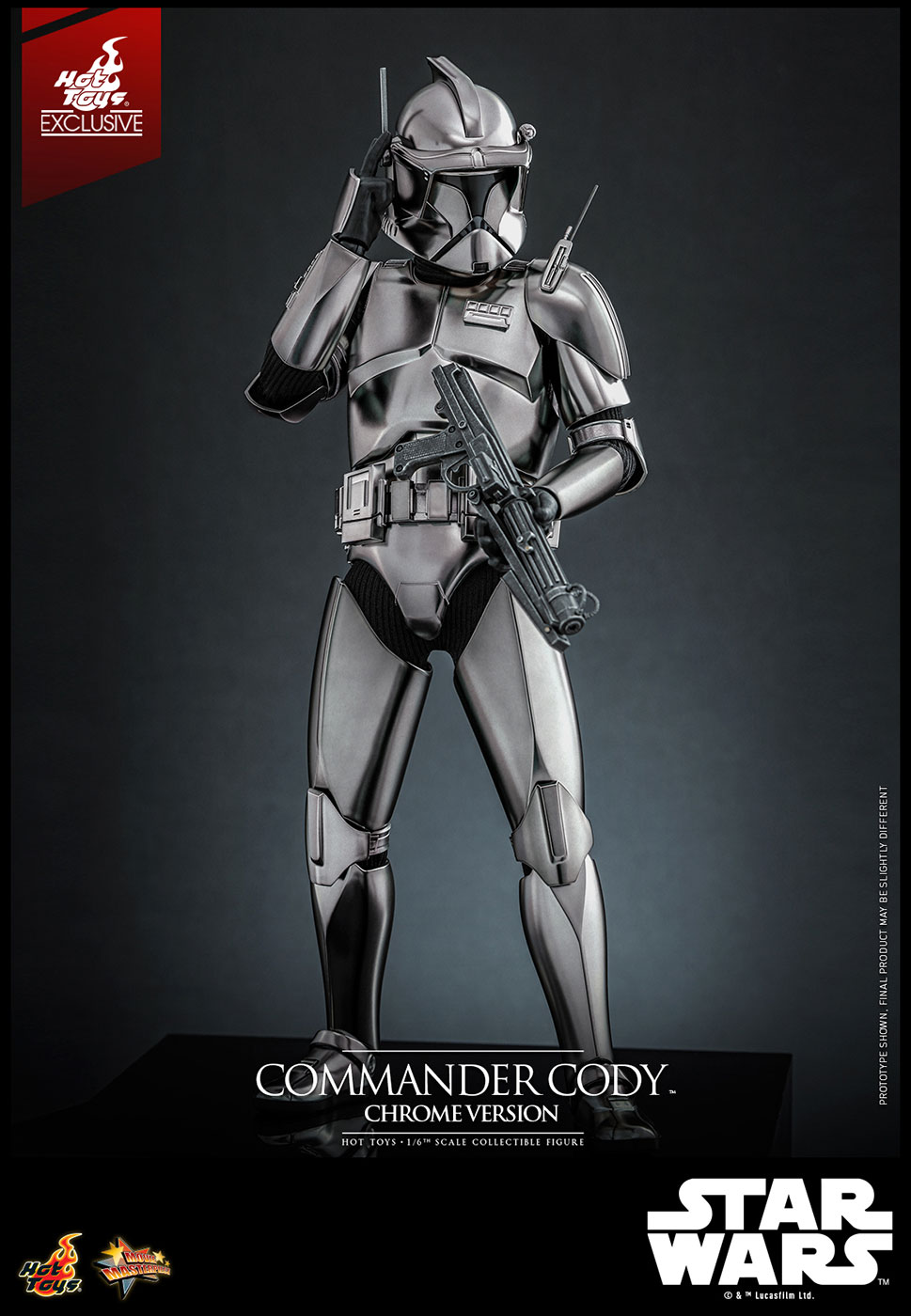 Star Wars / Episode III Revenge of the Sith - Commander Cody (Chrome Version) image 2