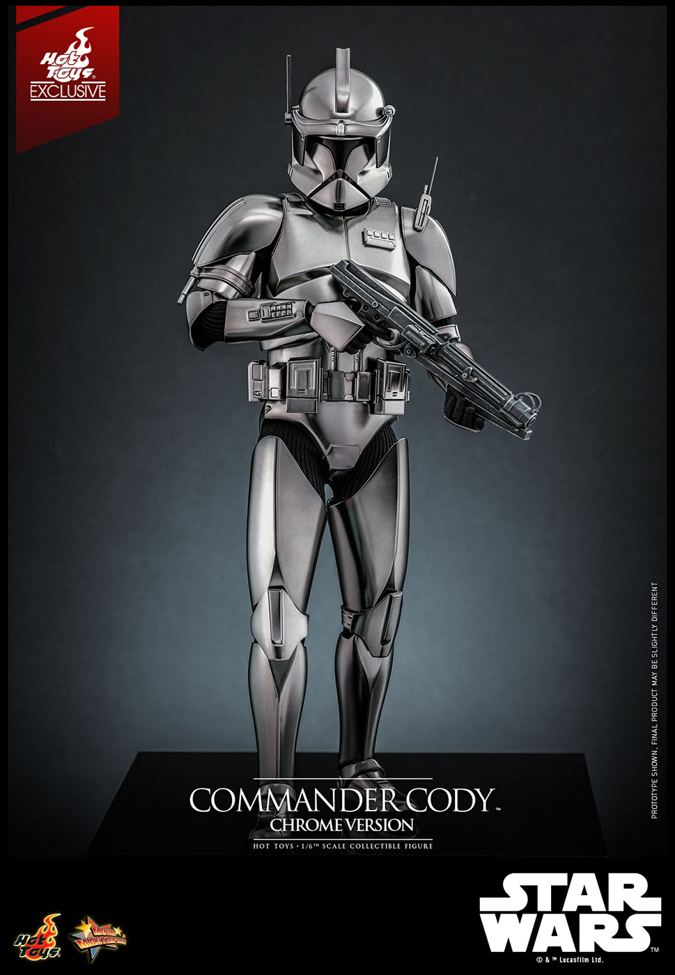Star Wars / Episode III Revenge of the Sith - Commander Cody (Chrome Version) image 3
