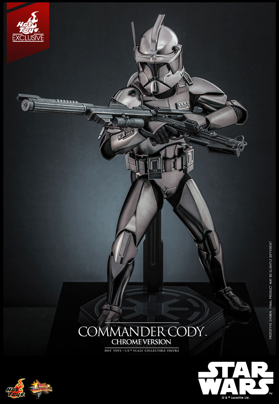 Star Wars / Episode III Revenge of the Sith - Commander Cody (Chrome Version) image 4