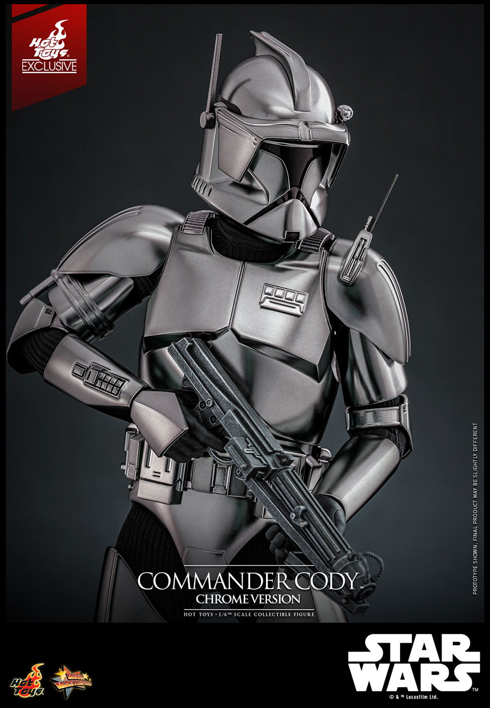 Star Wars / Episode III Revenge of the Sith - Commander Cody (Chrome Version) image 5