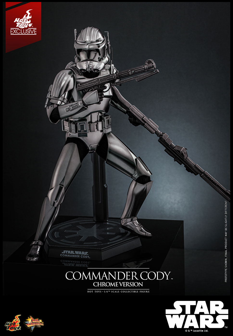 Star Wars / Episode III Revenge of the Sith - Commander Cody (Chrome Version) image 7