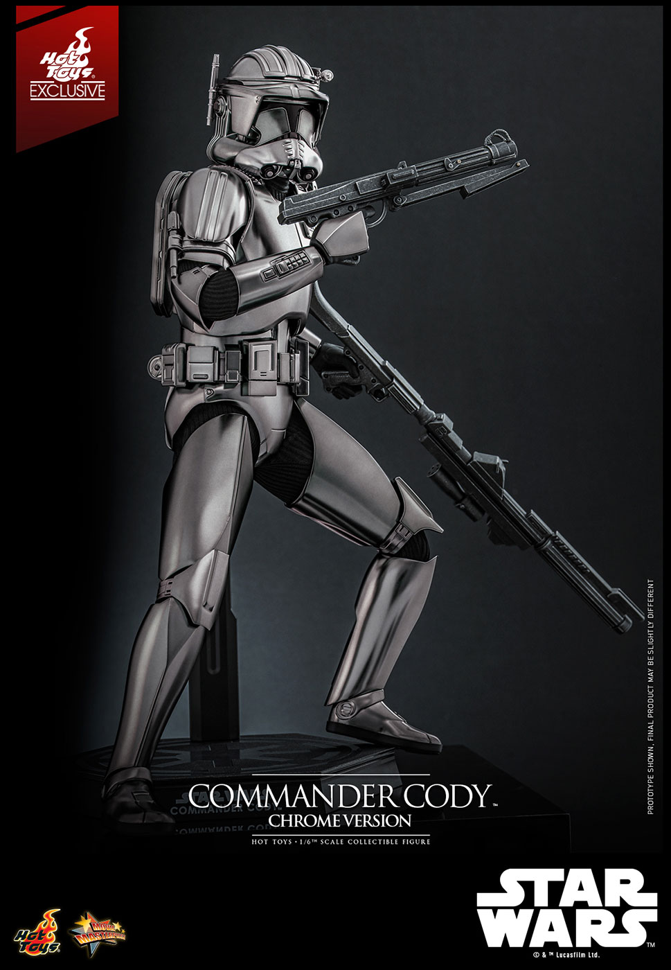 Star Wars / Episode III Revenge of the Sith - Commander Cody (Chrome Version) image 8
