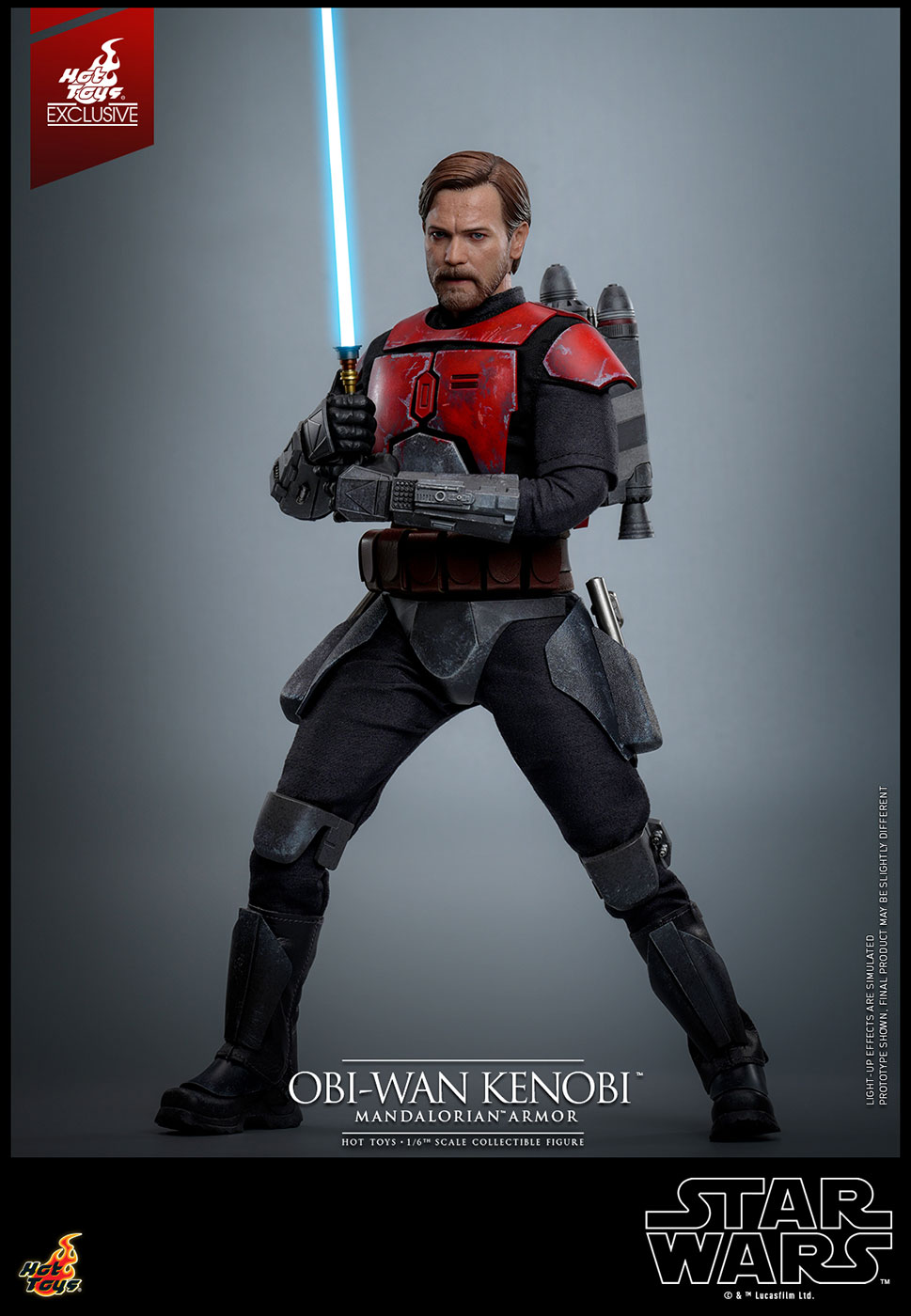 Star Wars: The Clone Wars - Obi-Wan Kenobi (Mandalorian Armor) image 5