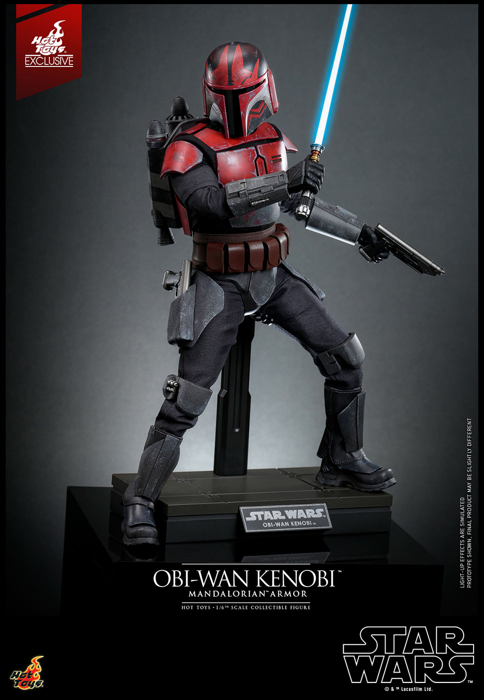Star Wars: The Clone Wars - Obi-Wan Kenobi (Mandalorian Armor) image 8
