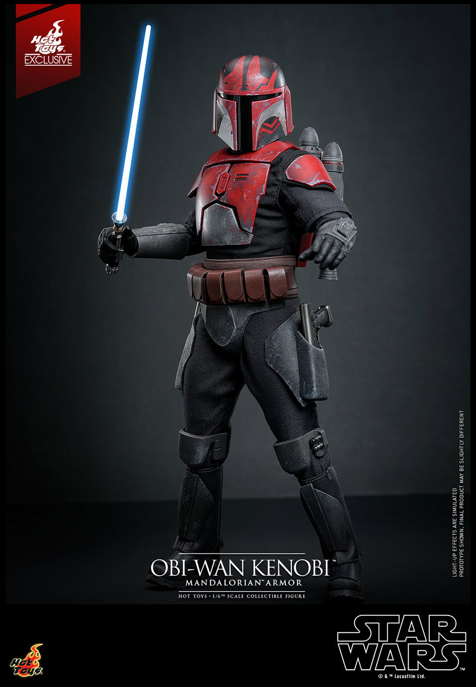 Star Wars: The Clone Wars - Obi-Wan Kenobi (Mandalorian Armor) image 9