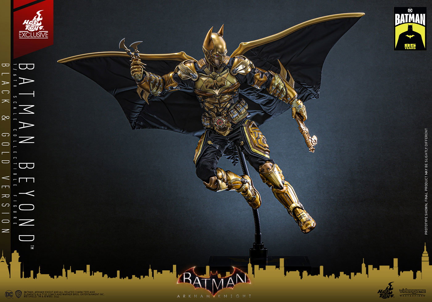 Batman Arkham Knight - Batman Beyond (Black & Gold Version) image 10