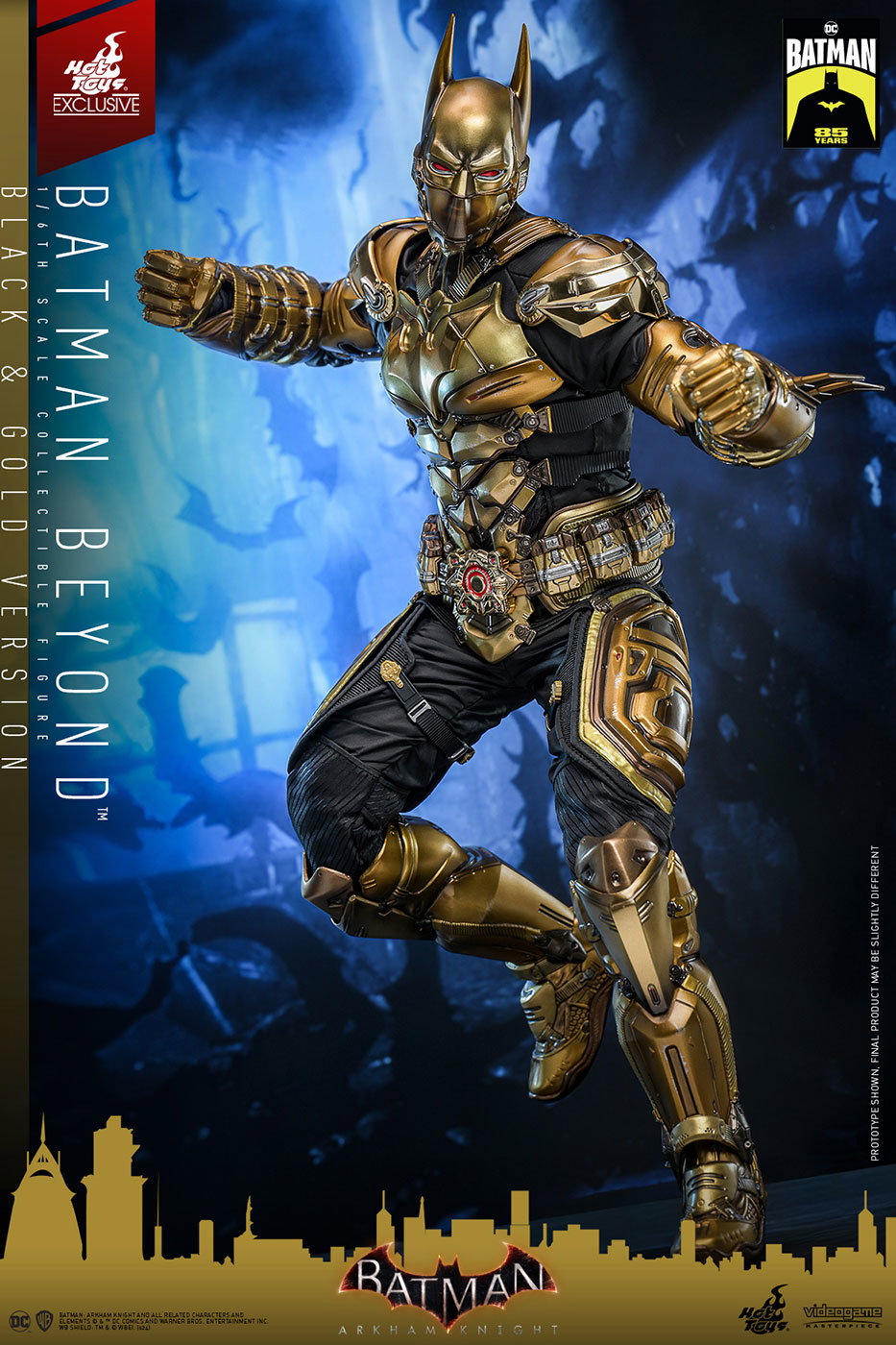 Batman Arkham Knight - Batman Beyond (Black & Gold Version) image 4