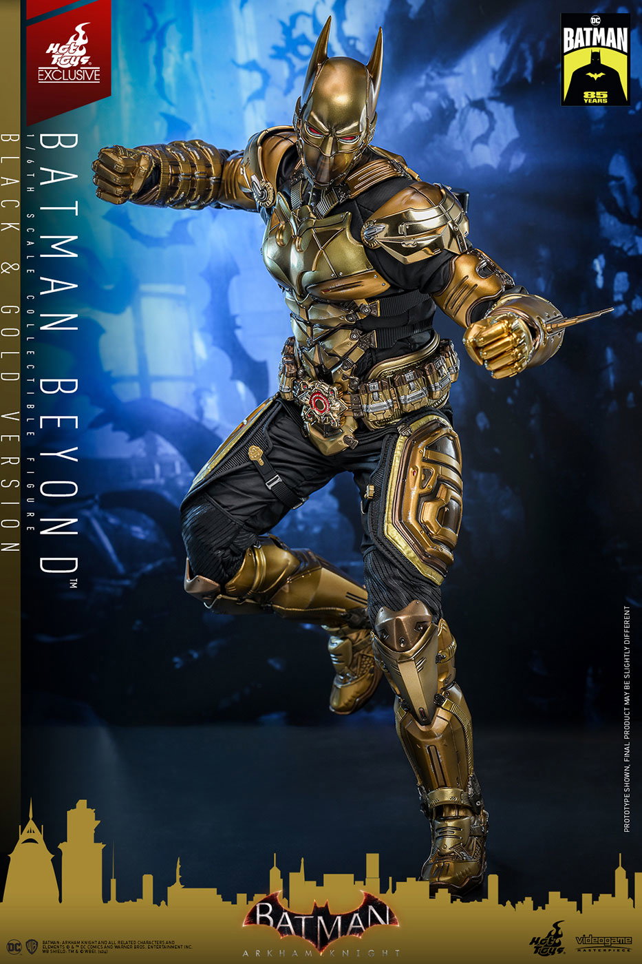 Batman Arkham Knight - Batman Beyond (Black & Gold Version) image 5