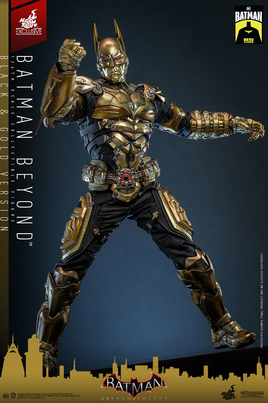 Batman Arkham Knight - Batman Beyond (Black & Gold Version) image 7