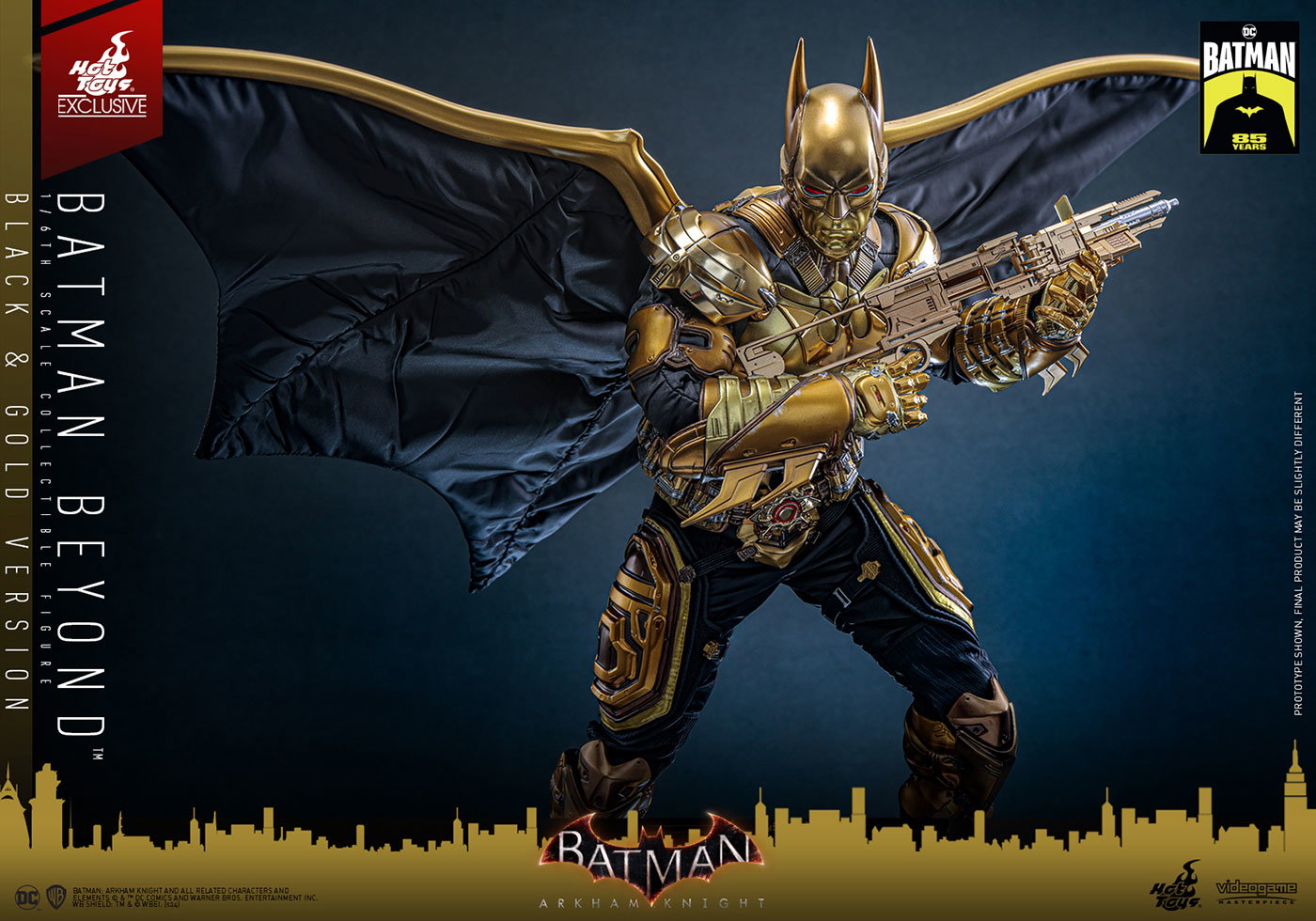 Batman Arkham Knight - Batman Beyond (Black & Gold Version) image 8