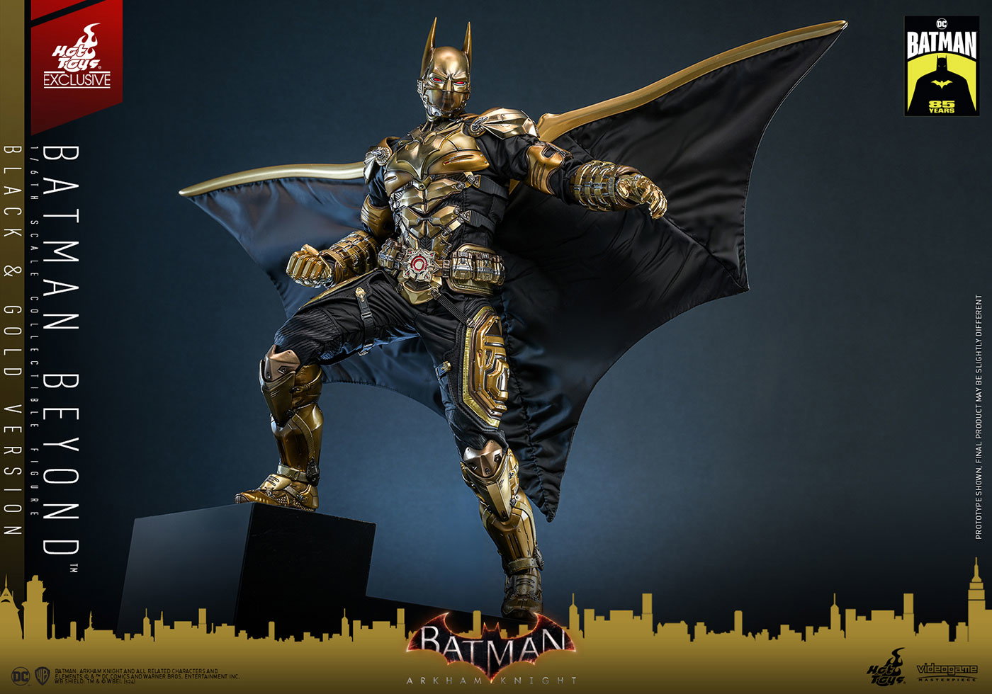 Batman Arkham Knight - Batman Beyond (Black & Gold Version) image 9