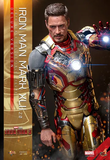 Iron man 3 - Iron Man Mark 42 (2.0 / Deluxe Version) [With Bonus Accessory]