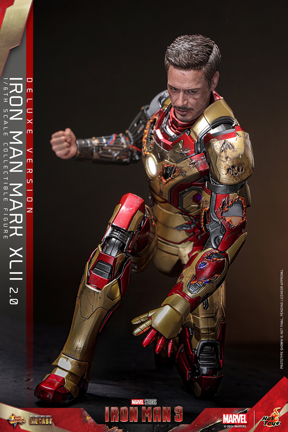 Iron man 3 - Iron Man Mark 42 (2.0 / Deluxe Version) [With Bonus Accessory] image 5