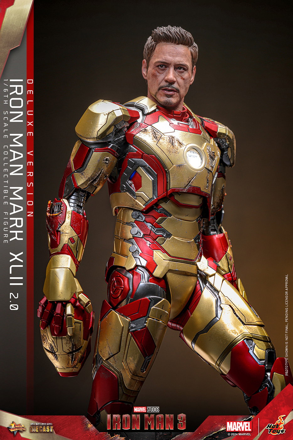 Iron man 3 - Iron Man Mark 42 (2.0 / Deluxe Version) [With Bonus Accessory] image 8