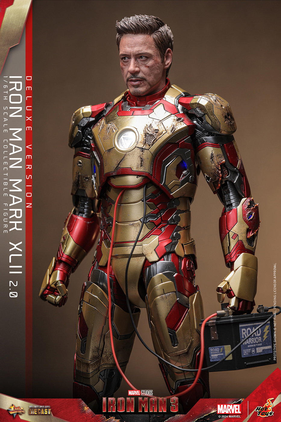 Iron man 3 - Iron Man Mark 42 (2.0 / Deluxe Version) [With Bonus Accessory] image 9
