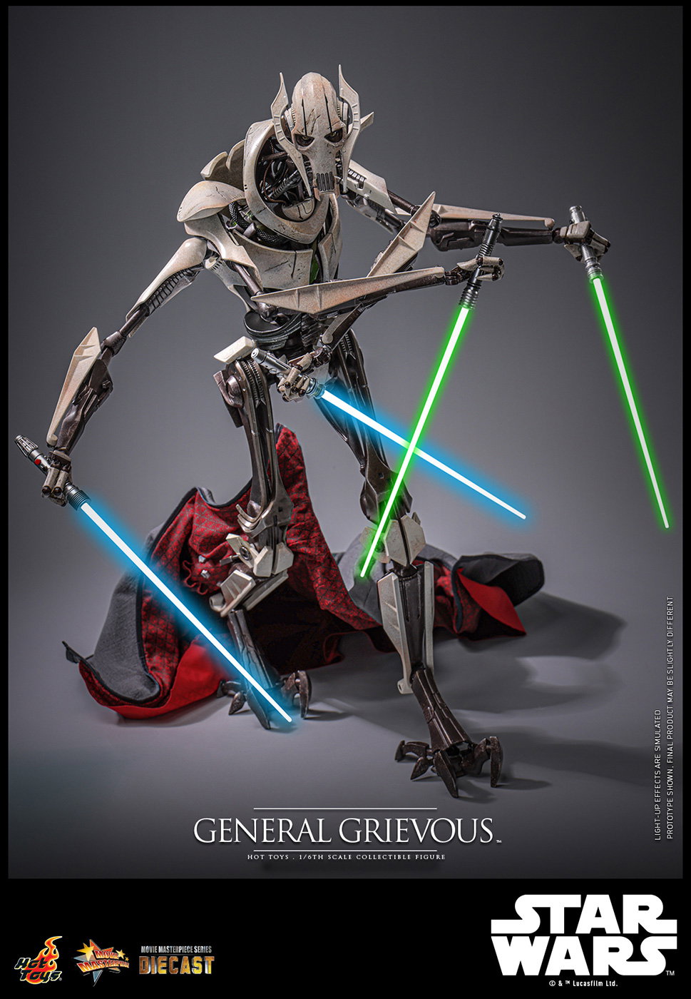 Star Wars / Episode III Revenge of the Sith - General Grievous [With Bonus Accessories] image 4
