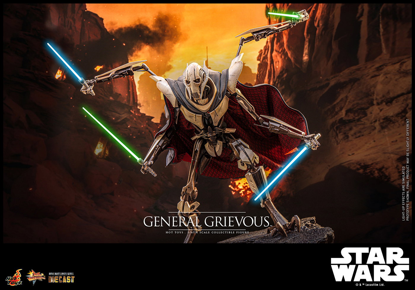 Star Wars / Episode III Revenge of the Sith - General Grievous [With Bonus Accessories] image 7